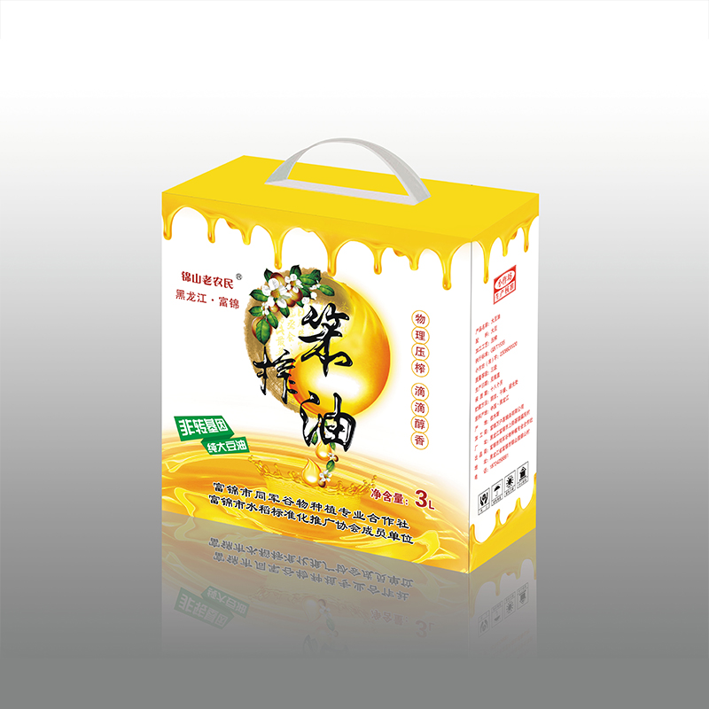 富锦特产笨榨大豆油  168元/6斤 